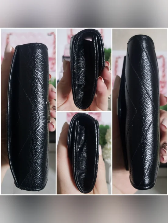 Authentic Pre-owned Yves Saint Laurent Envelope Compact Wallet - Picture 10 of 15